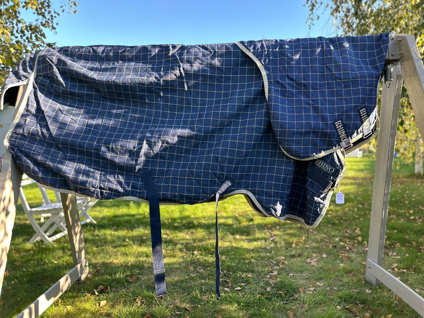 Regntäcke 0g | 130 | Horseware Rhino Original Plus Hals - Equi ReUse Sweden AB