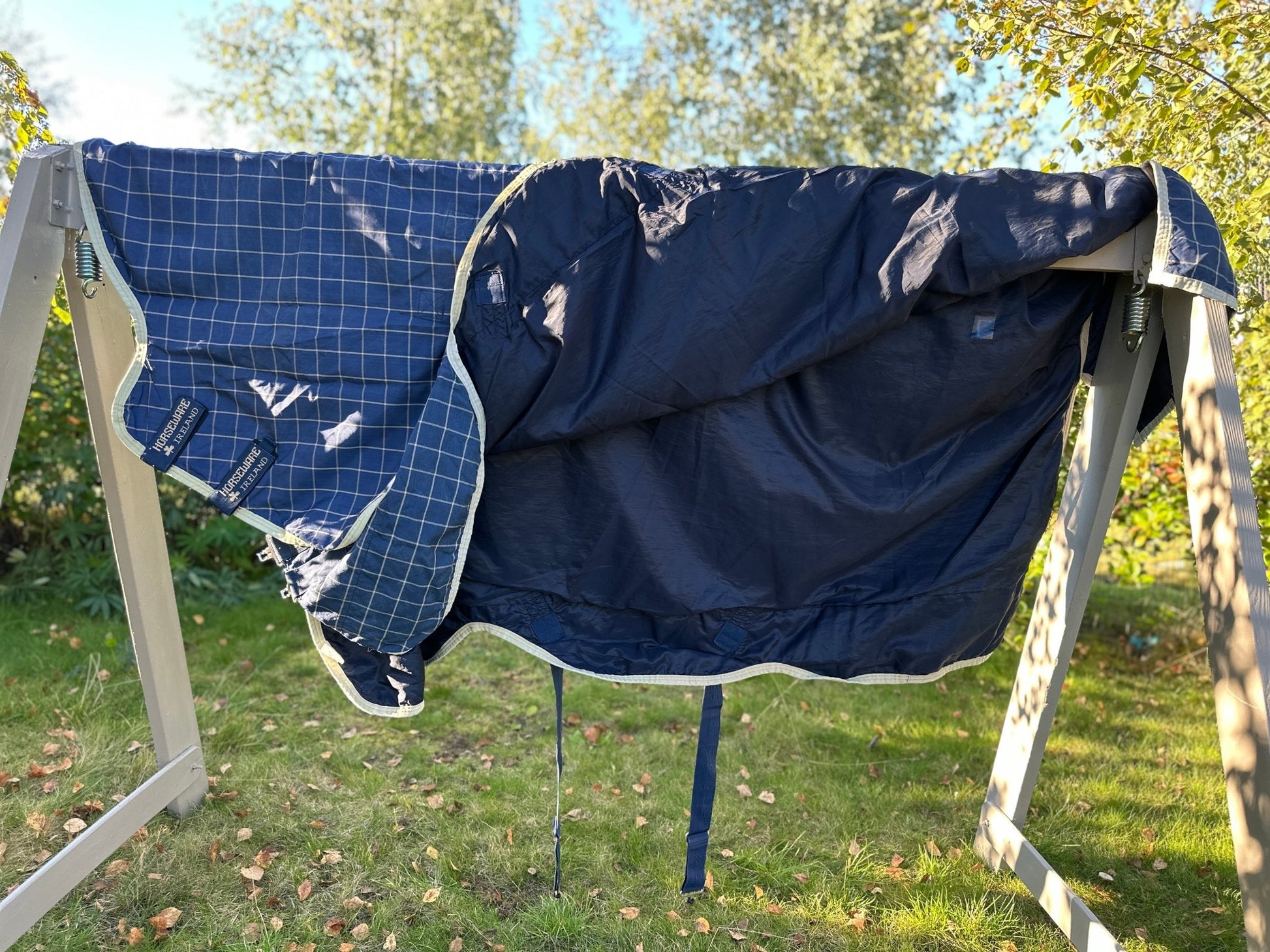 Regntäcke 0g | 130 | Horseware Rhino Original Plus Hals - Equi ReUse Sweden AB