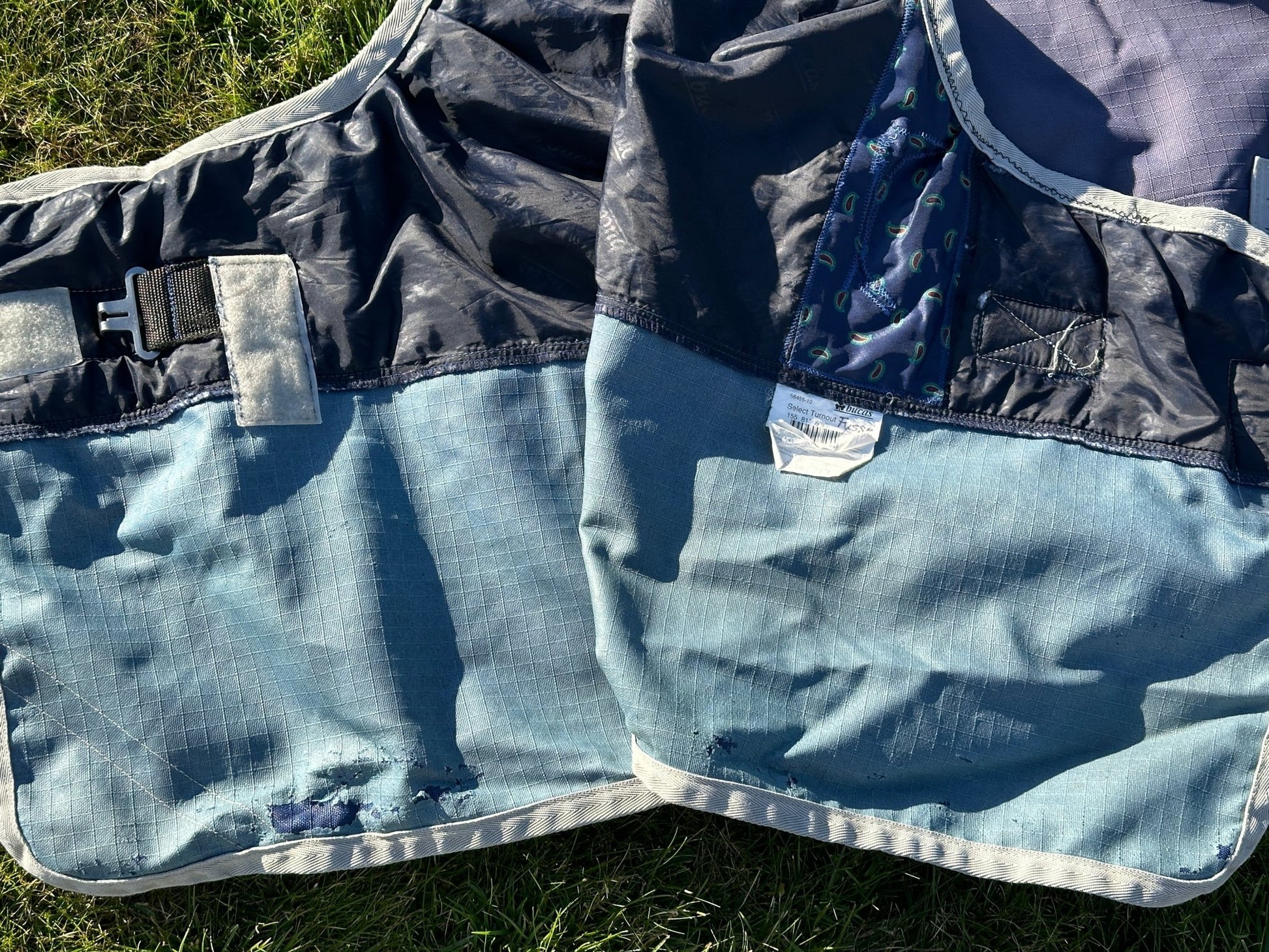 Regntäcke | 165 | BUCAS Select Turnout - Equi ReUse Sweden AB