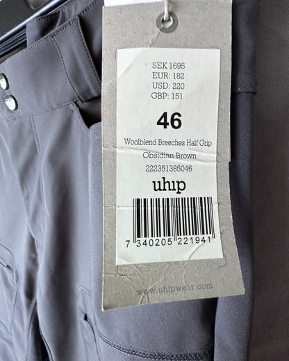 Ridbyxa Funktionsbyxa | 46 | UHIP Woolblend Breeches - Ridbyxa - Equi ReUse Sweden AB