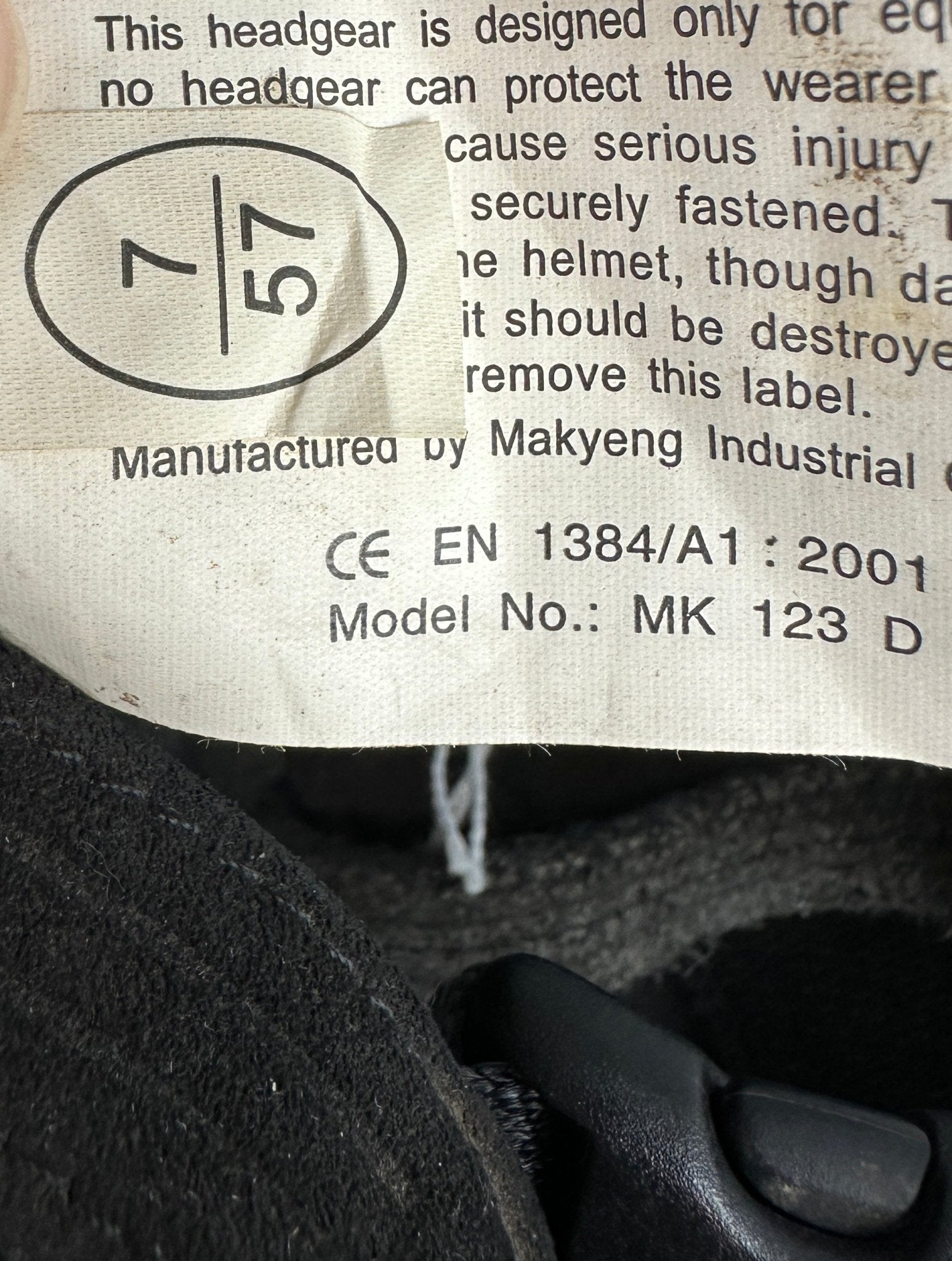 Ridhjälm | 57 | CRW - Equi ReUse Sweden AB