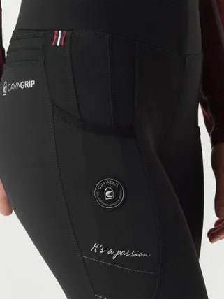 Ridleggings | 34- 40 | Cavallo Lin Grip RL | Svart - Equi ReUse Sweden AB