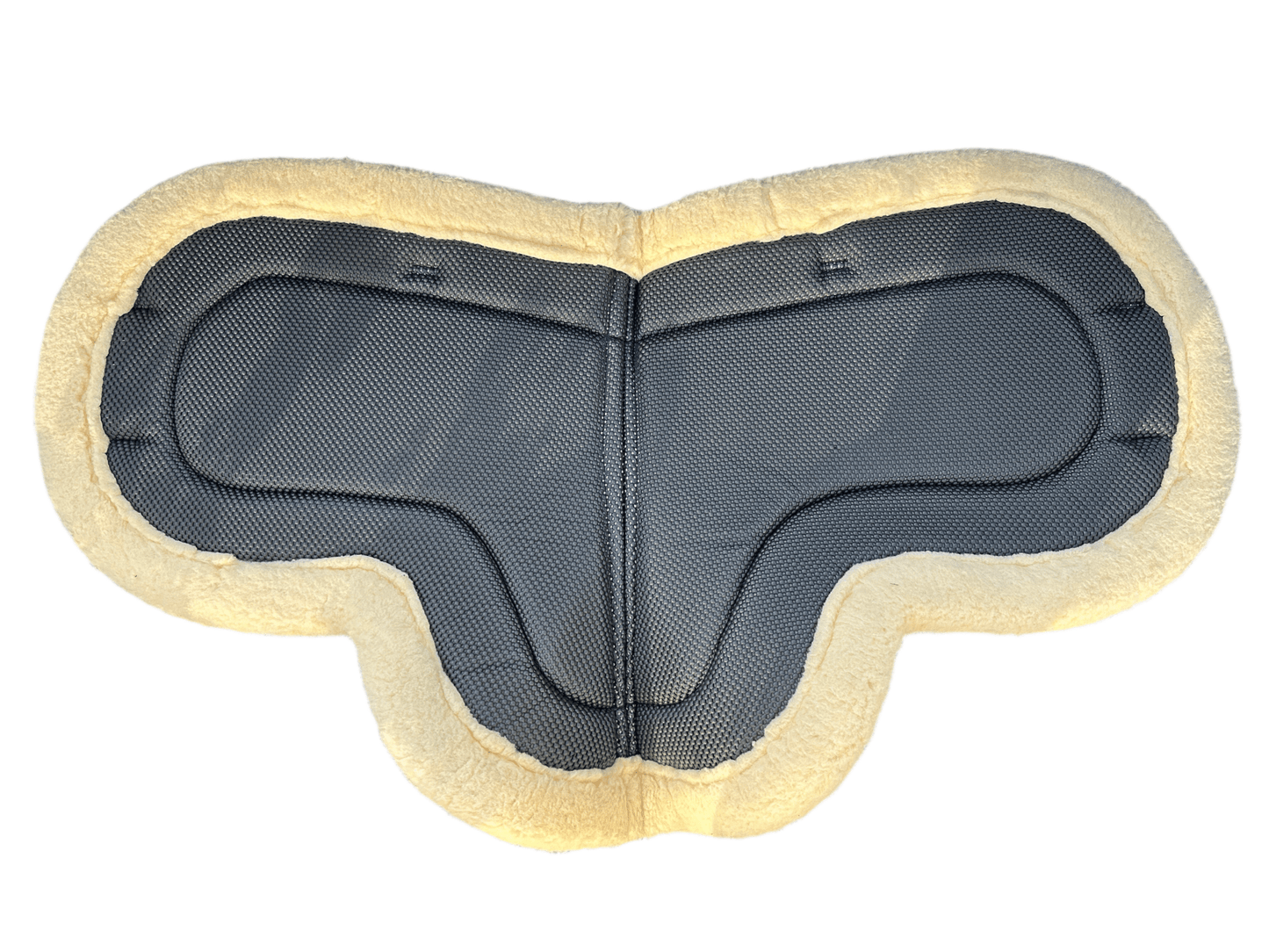 Sadelformad pad med syntetpäls | Full - Equi ReUse Sweden AB