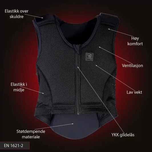 Säkerhetsväst | XL | Heimer Safe Light Vuxen - Equi ReUse Sweden AB