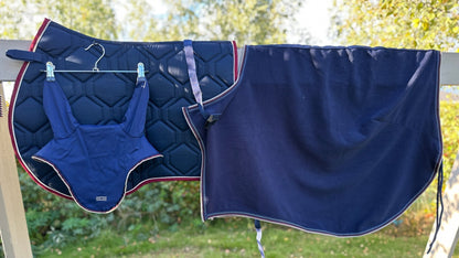 Set Ländtäcke, Hoppschabrak & Huva | Full | Fairfield - Equi ReUse Sweden AB