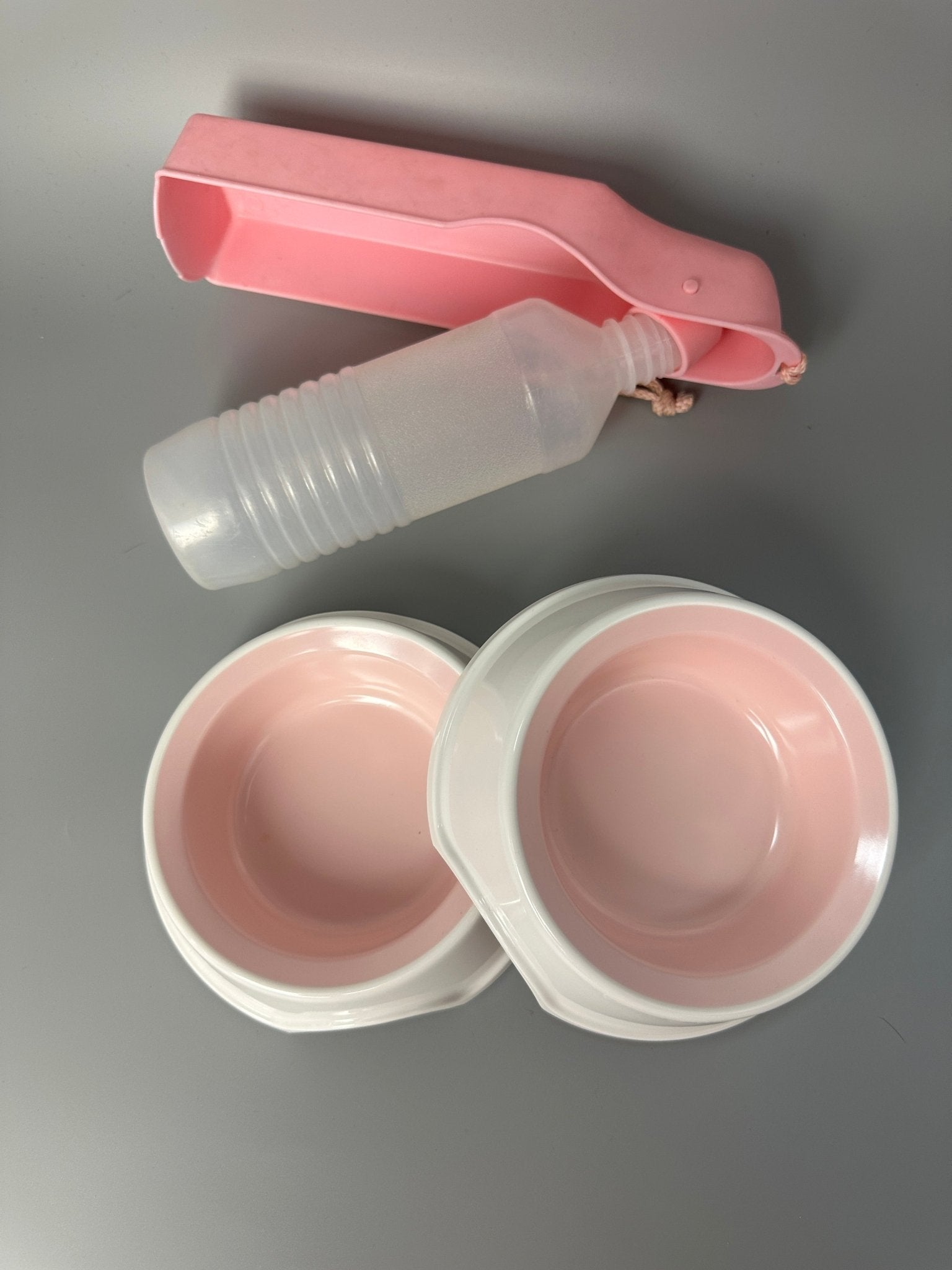 Set två matskålar och vattenflaska för hund - Equi ReUse Sweden AB