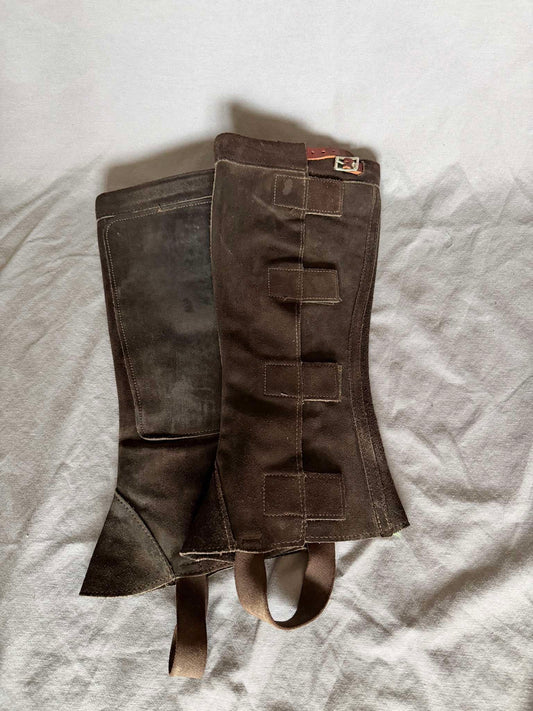 Shortchaps av mocka - Equi ReUse Sweden AB