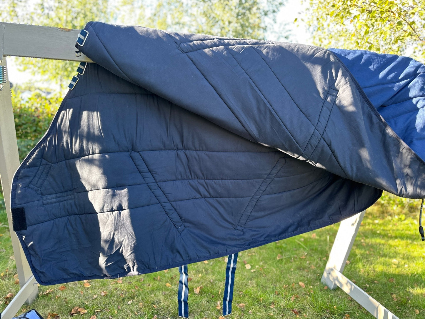 Stalltäcke | 140 | Horseware Rambo Stable Plus Vari - Layer 450g - Equi ReUse Sweden AB