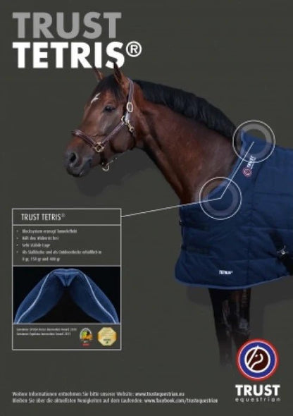 Stalltäcke 150g | 135 | Trust Tetris - Equi ReUse Sweden AB