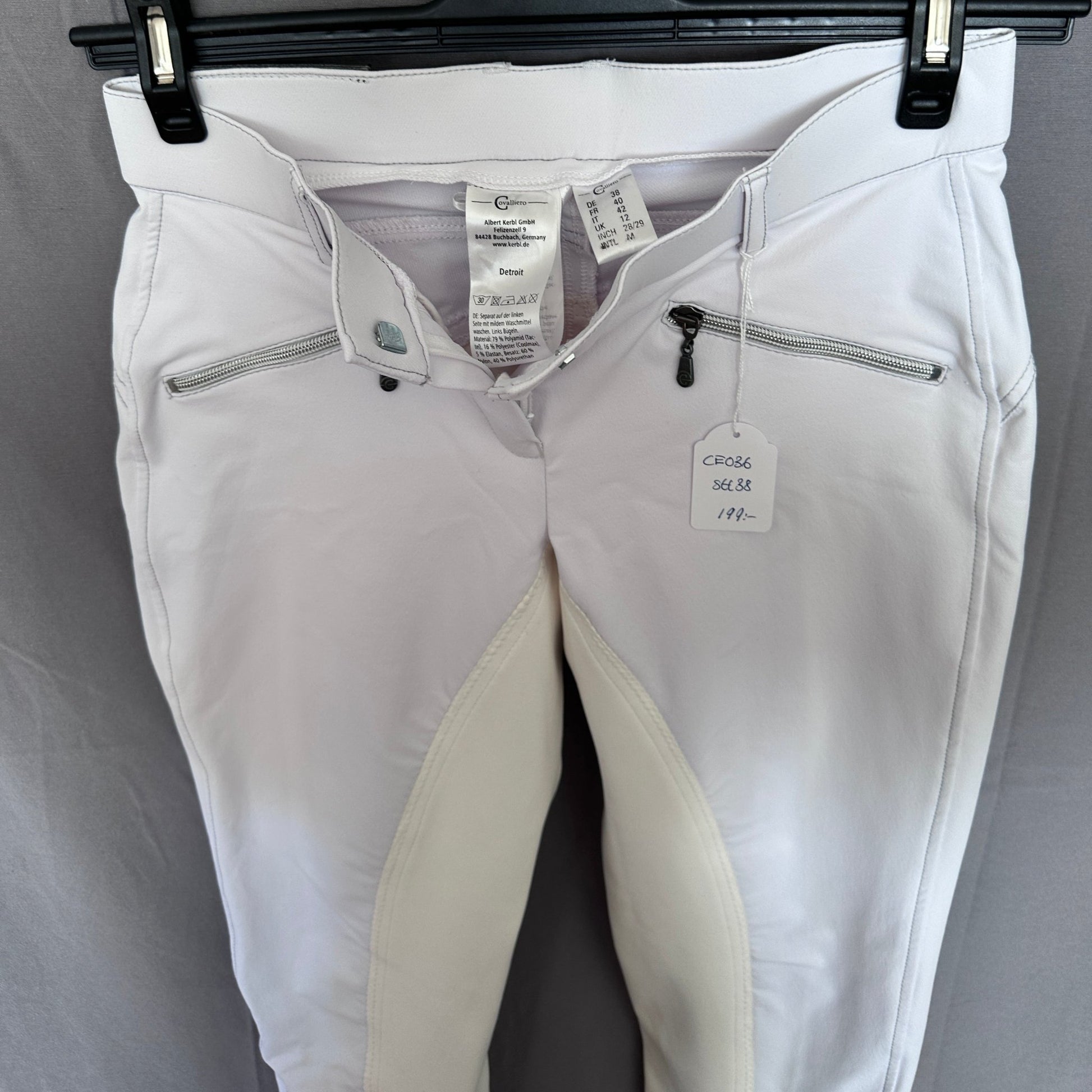 Tävlingsridbyxa | 38 | Covalliero Detroit - Ridbyxa - Equi ReUse Sweden AB