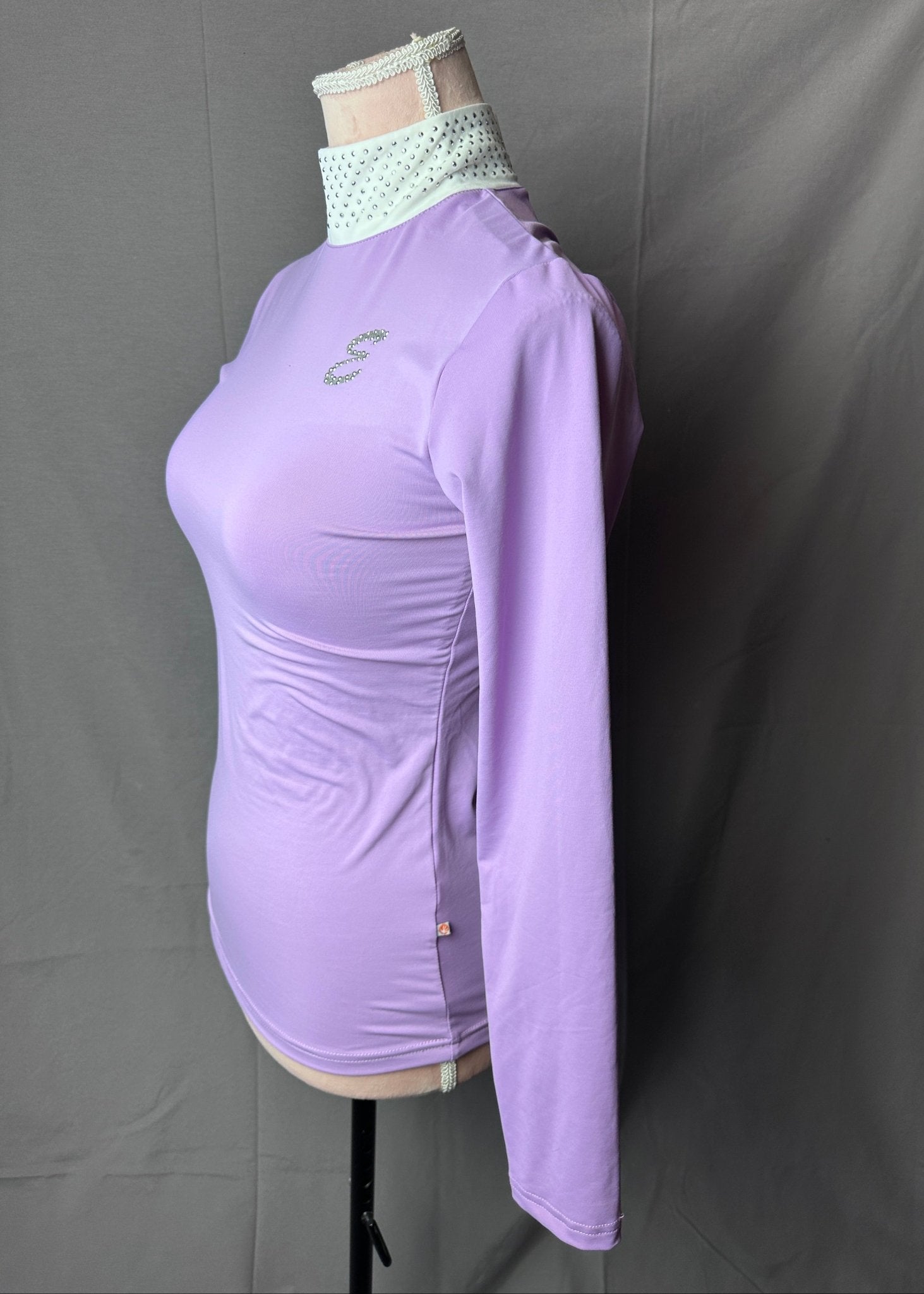 Tävlingstop lång ärm | XS | CRW Exclusive - Toppar & T-shirts - Equi ReUse Sweden AB