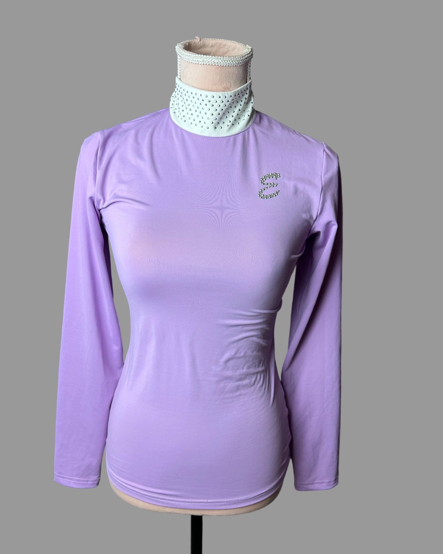 Tävlingstop lång ärm | XS | CRW Exclusive - Toppar & T-shirts - Equi ReUse Sweden AB