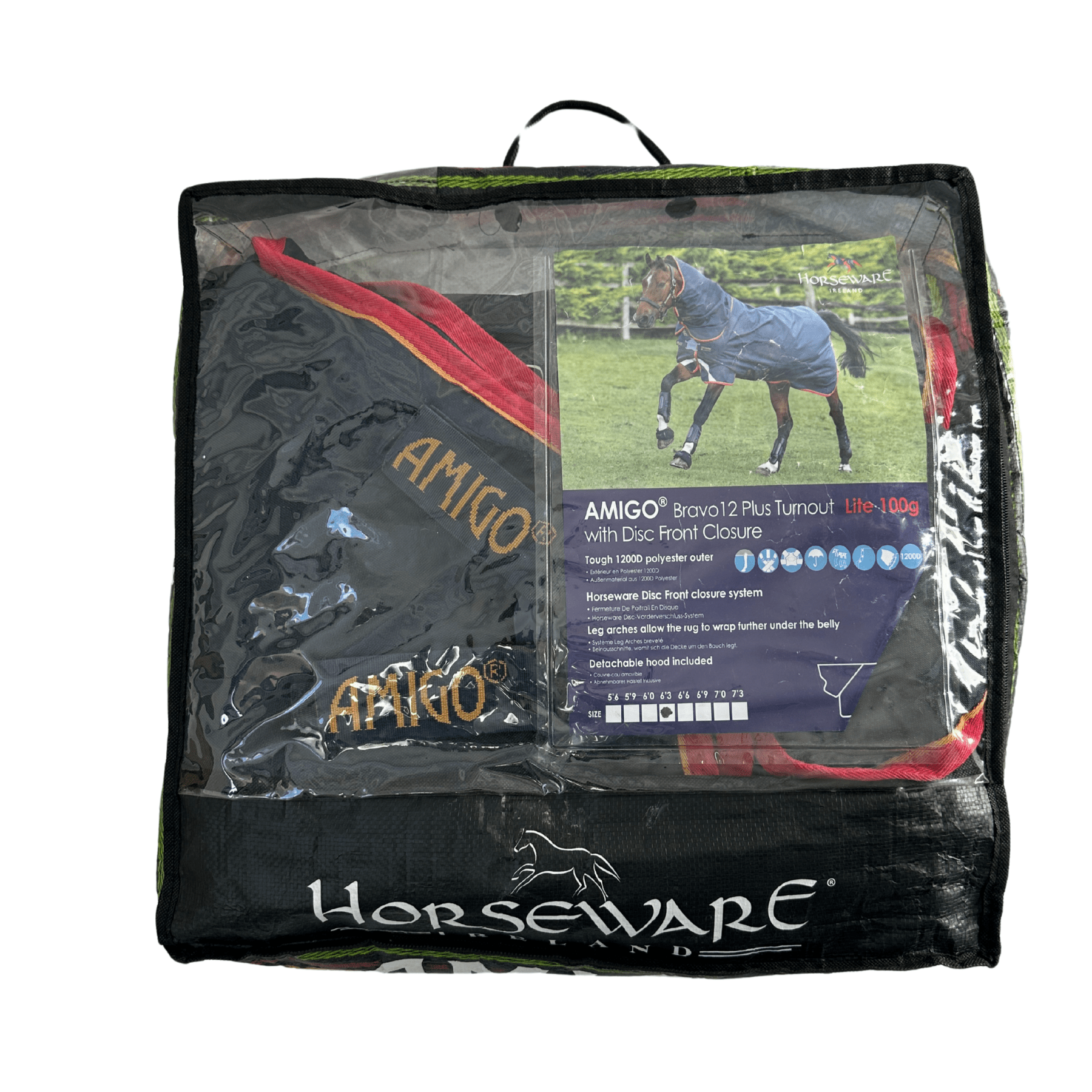 Utetäcke 100g | 140 | Horseware Amigo Bravo 12 - Equi ReUse Sweden AB