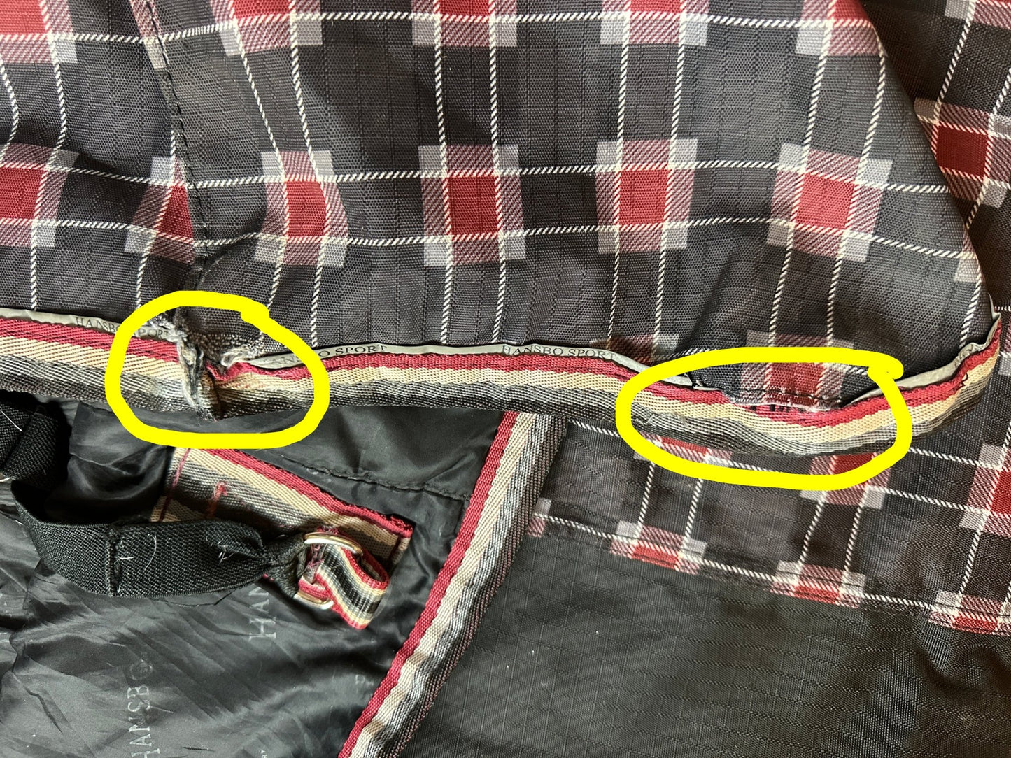 Utetäcke 200 g + hals | 135 | Hansbo Sport Event - Utetäcke - Equi ReUse Sweden AB